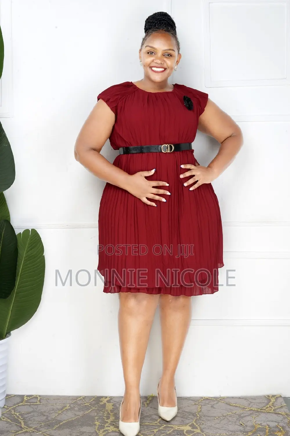 Chiffon Skater Dress