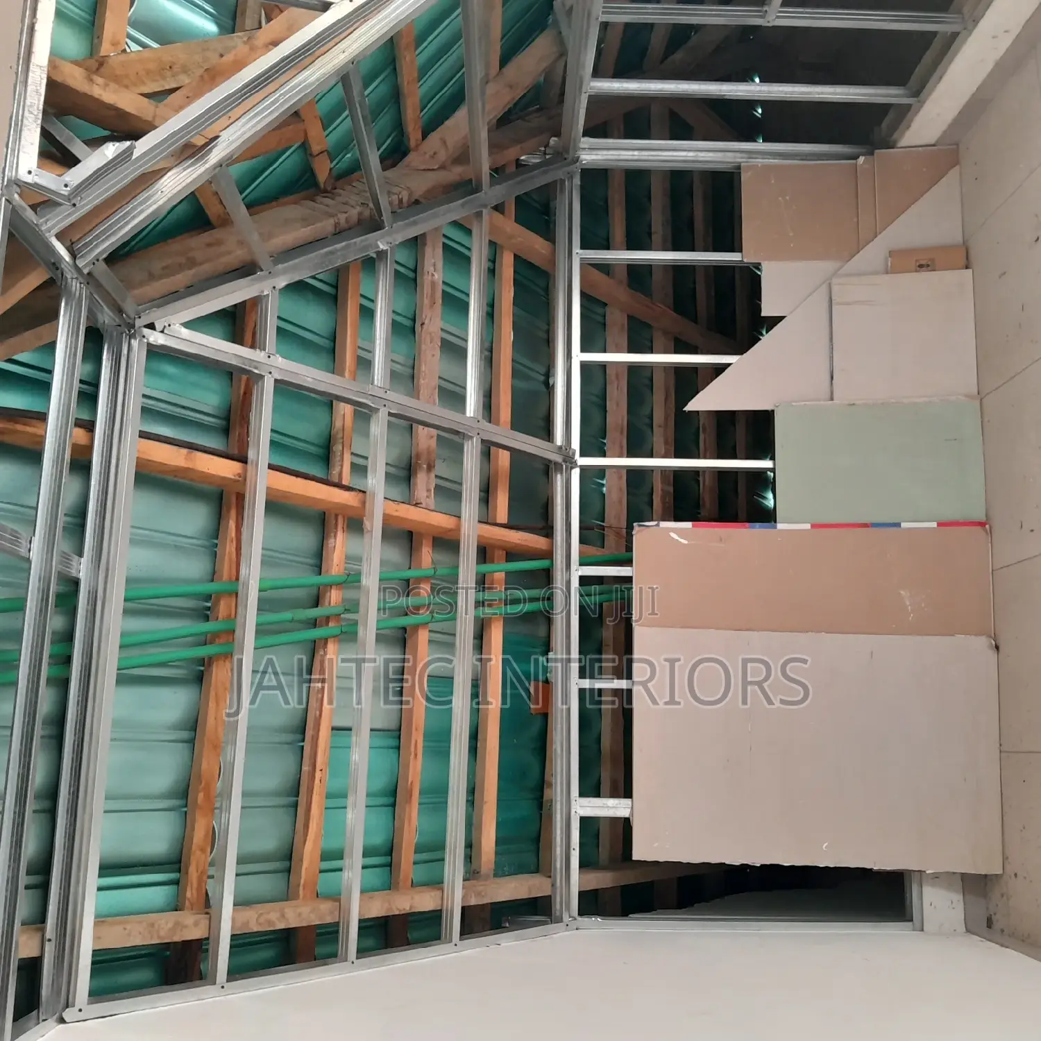 Gypsum Installation on Roofing