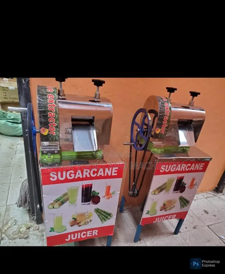 Heavy Duty Sugarcane Machine With 2hp Motor Low Speed