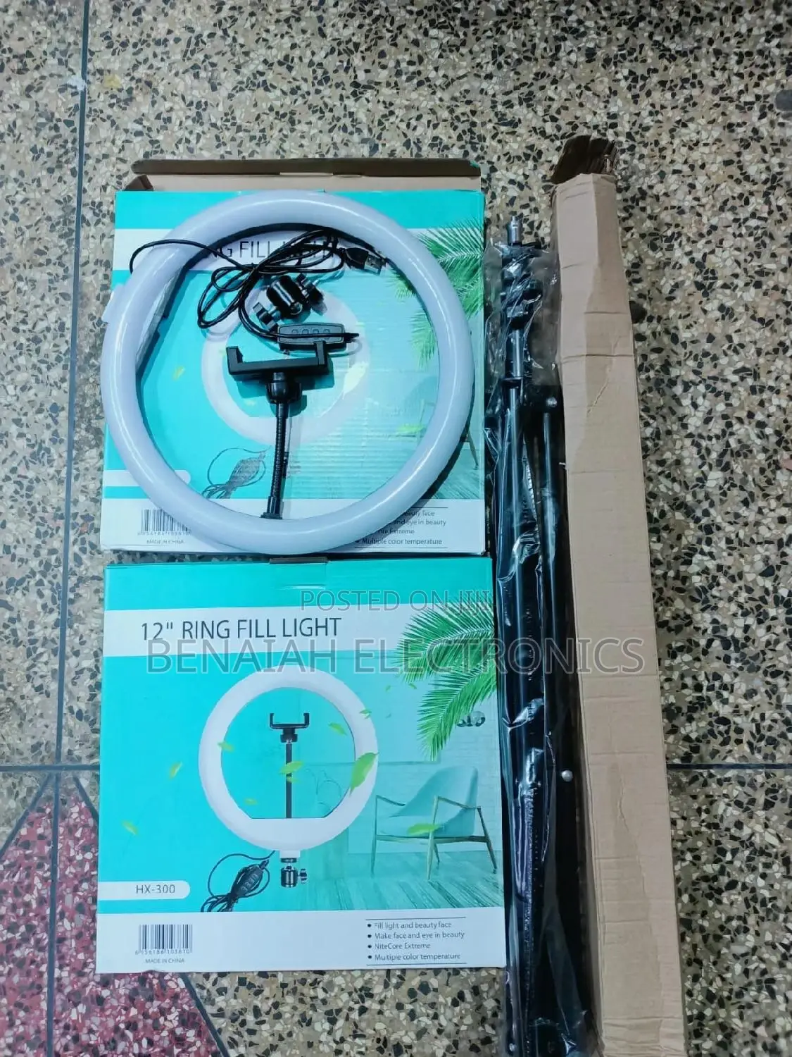 12 Inches Ringlight and Tripod Stand.Ideal for Photography