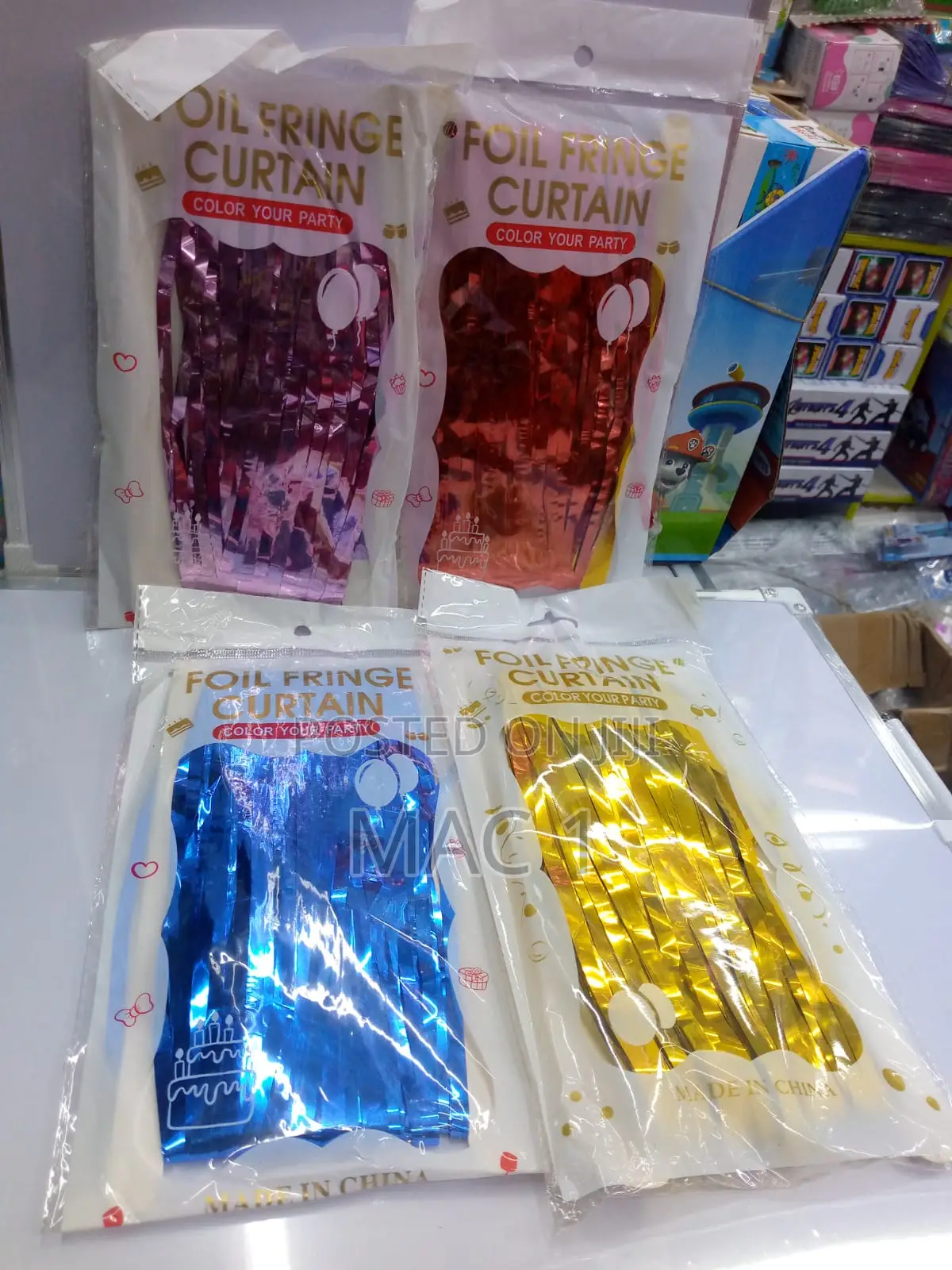 Fringe Curtain Foil Fringe Curtains Other Colour Available