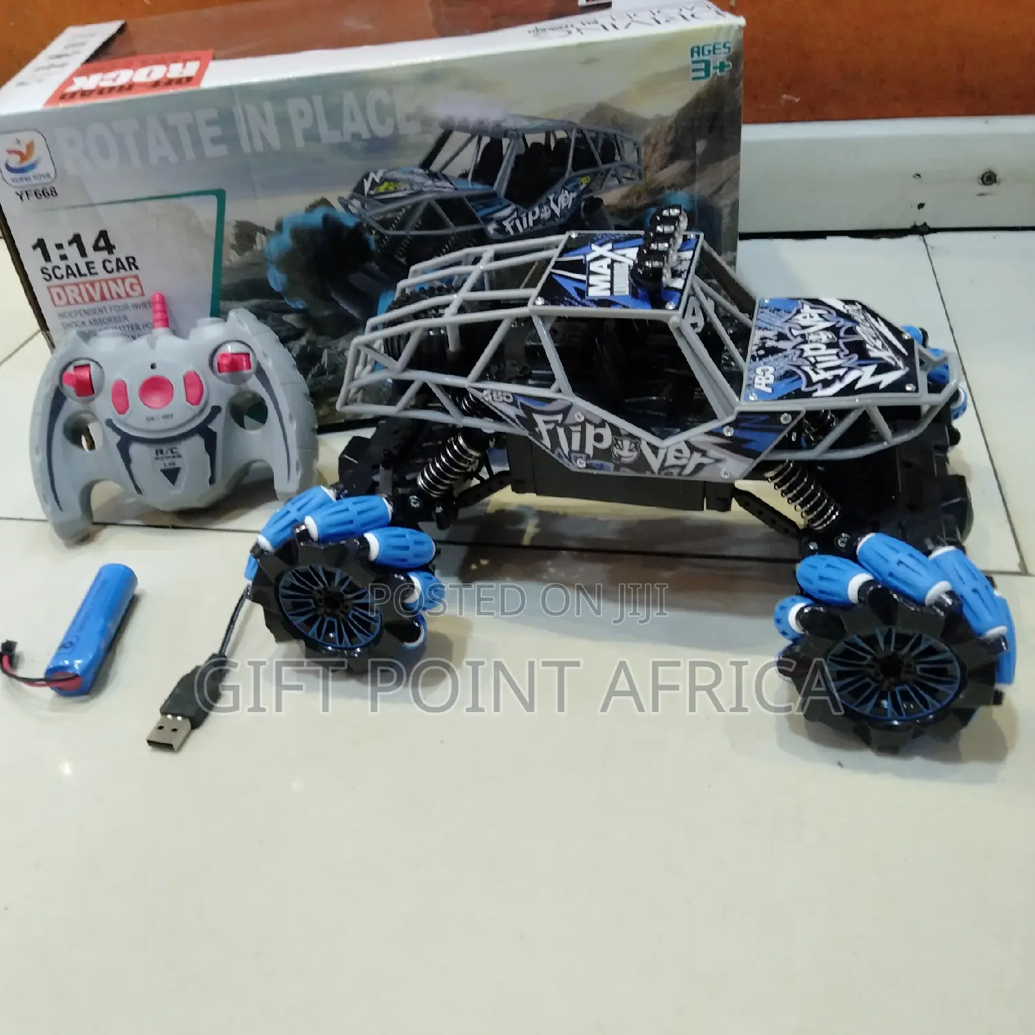 Rechargeable Big Monster Truck for Kids