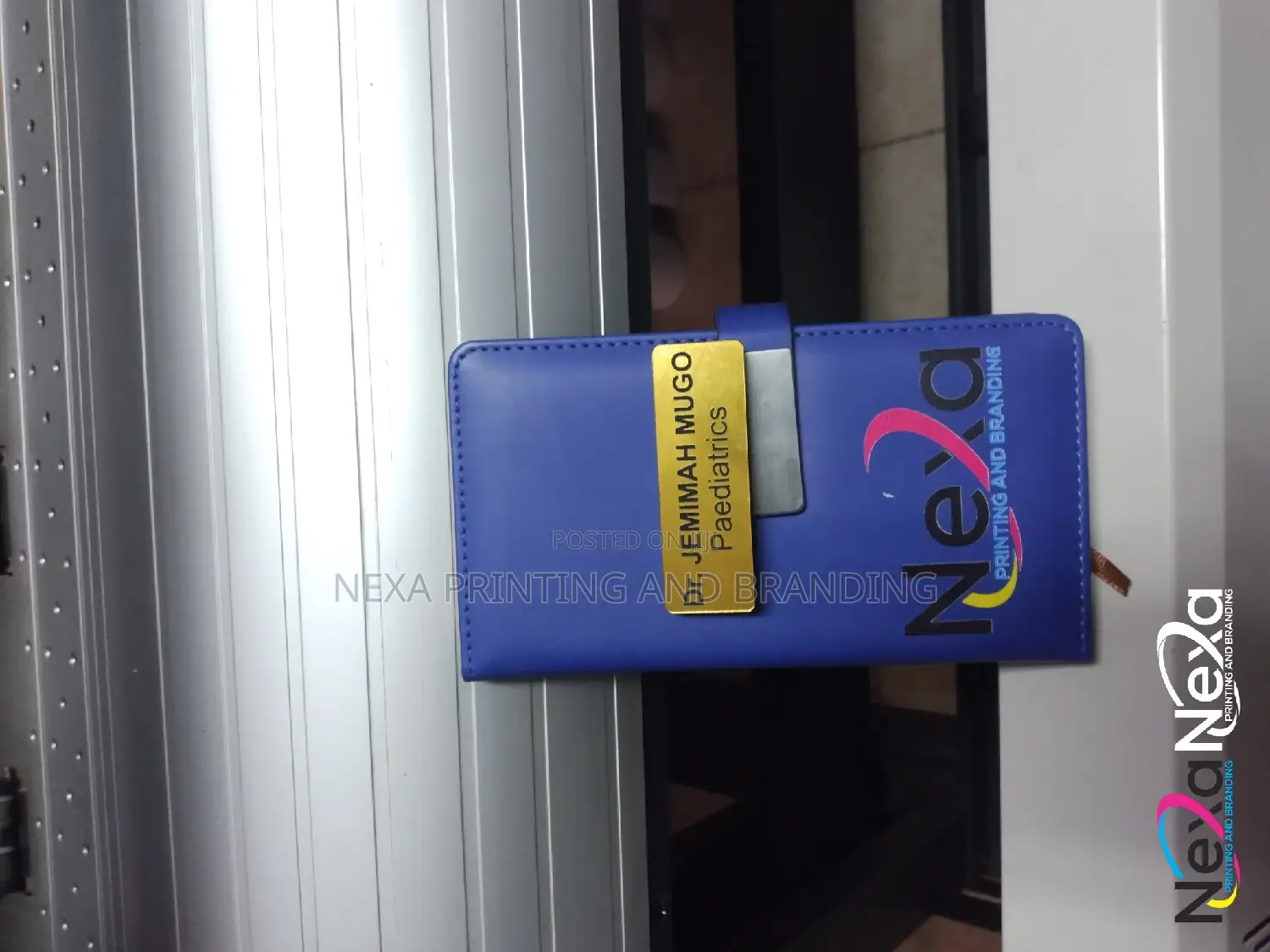 Name Tag Printing A6 Note Book Branded