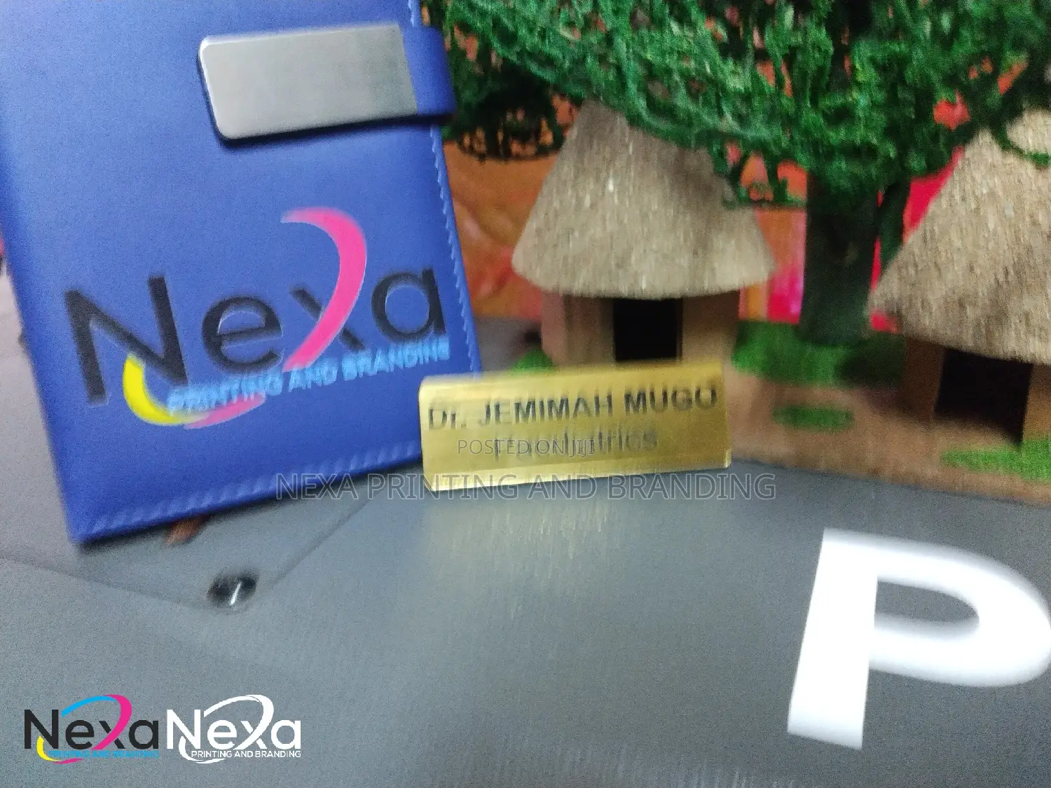 Name Tag Printing A6 Note Book Branded