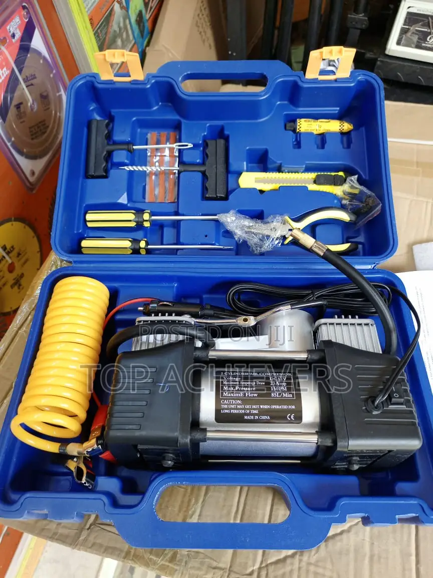 2 Cylinder Portable Air Compressor