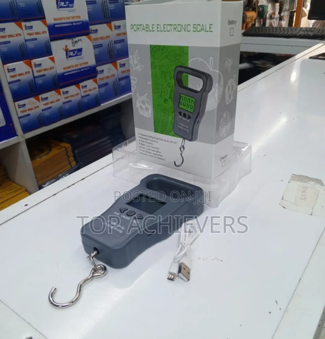 50kg Rechargeable Portable Weighing Scale
