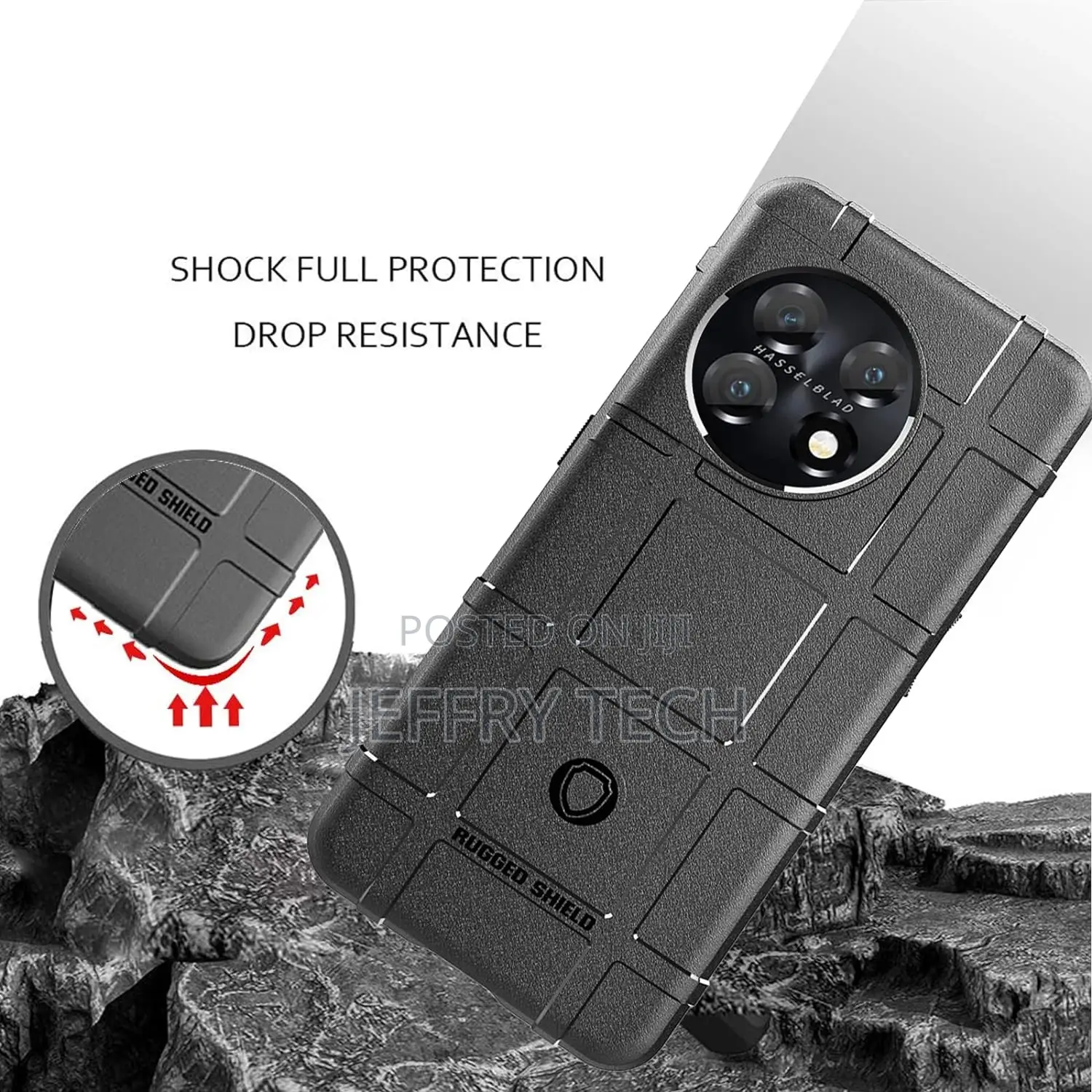 Oneplus 11 Case 1+ 11 Case Heavy Duty Shock Absorption Phone