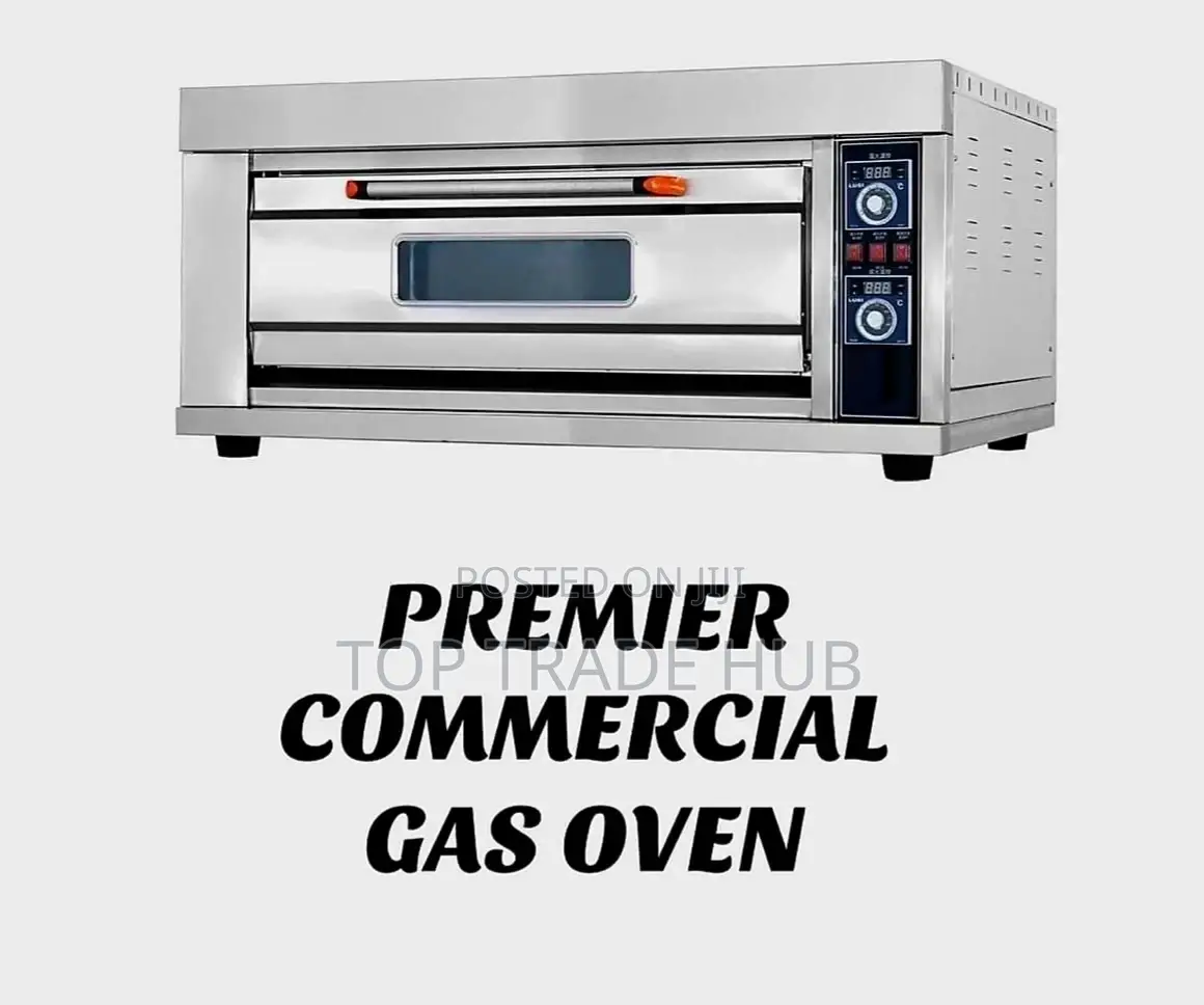 Premier Commercial Gas Oven 1 Deck 2 Tray