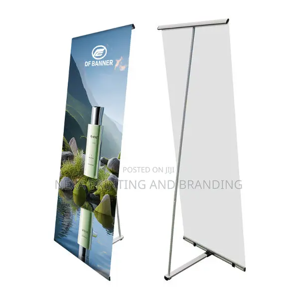 L Stand Banner Printing