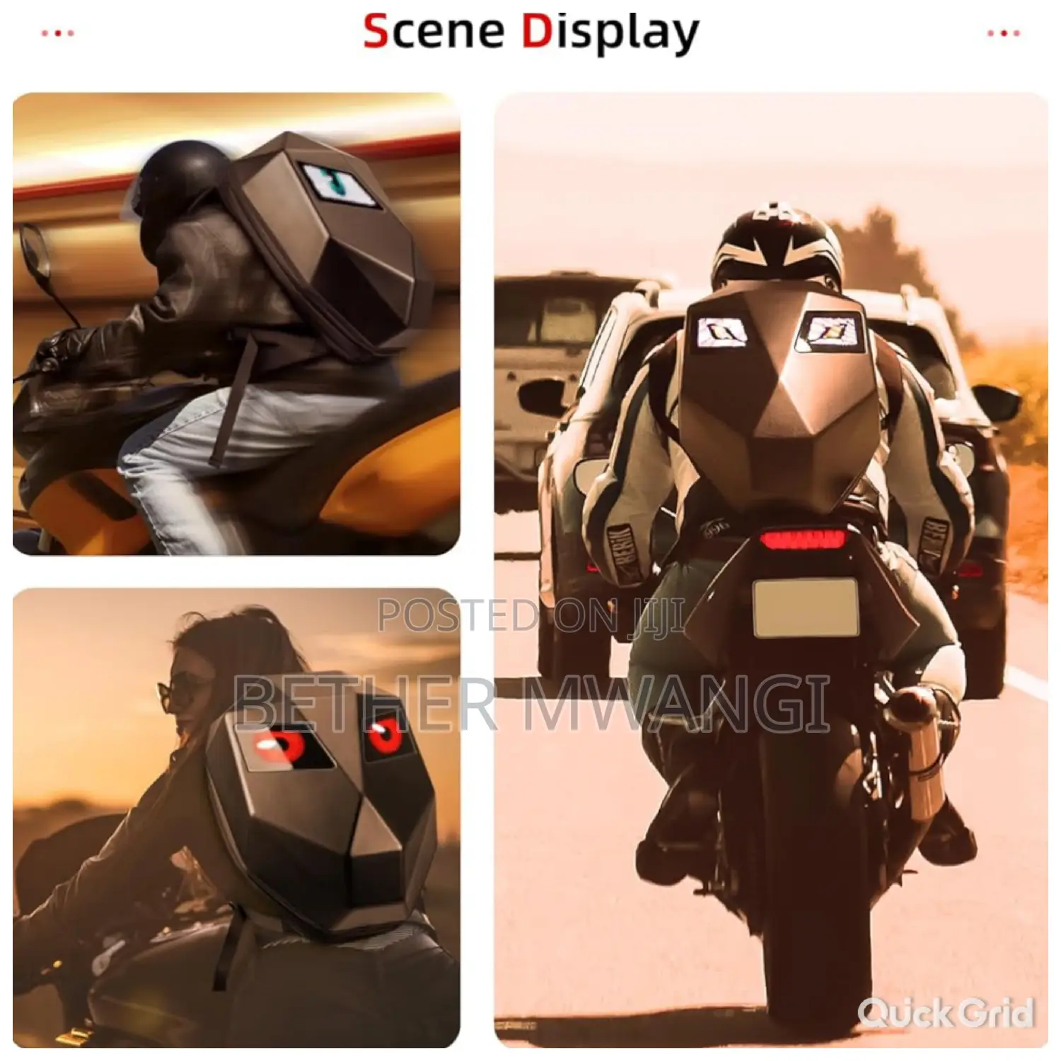 LED Knight Back Pack in Kenya