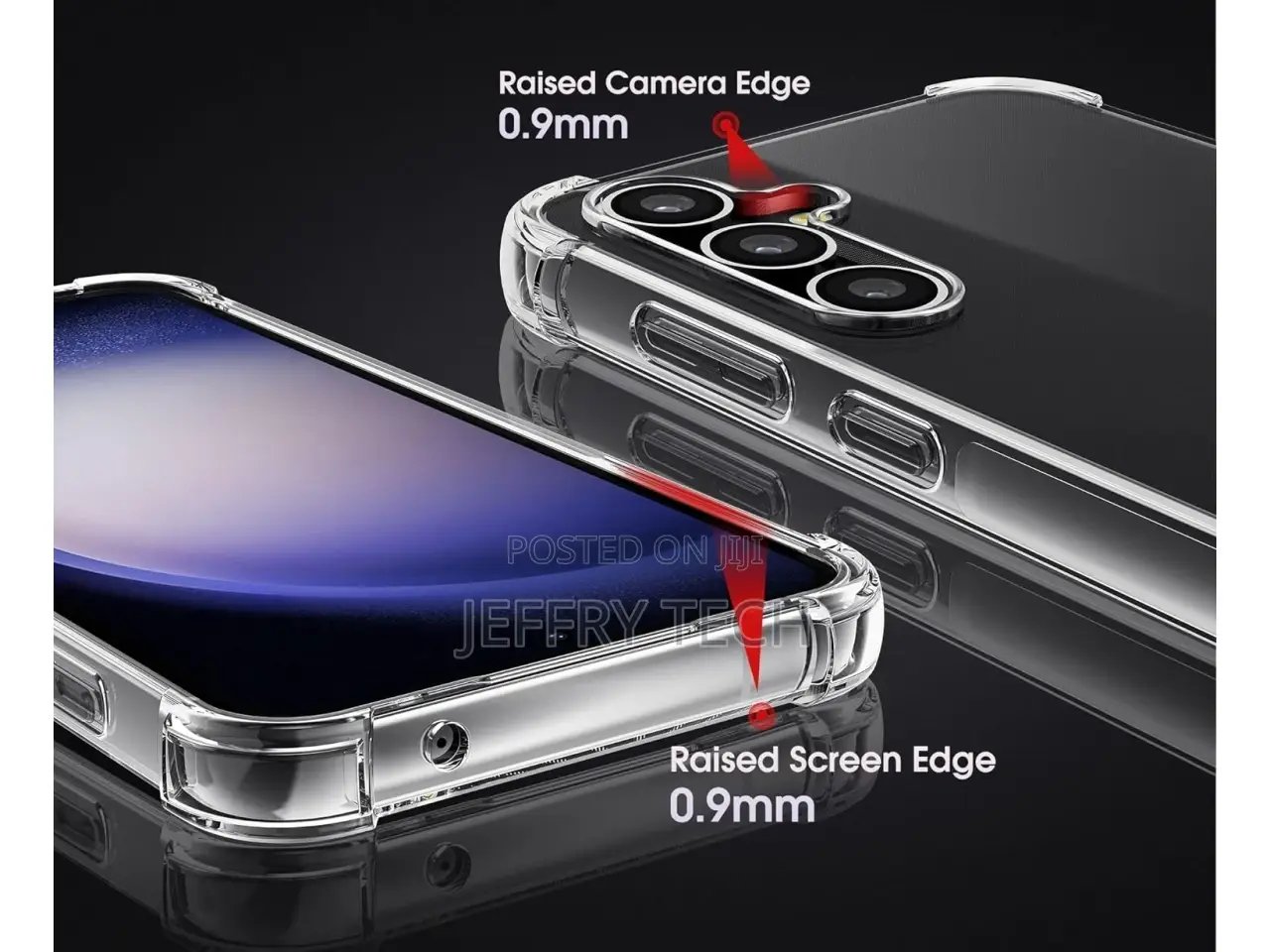 Samsung Galaxy S23 FE Hülle Crystal Clear Case Bumper Transp