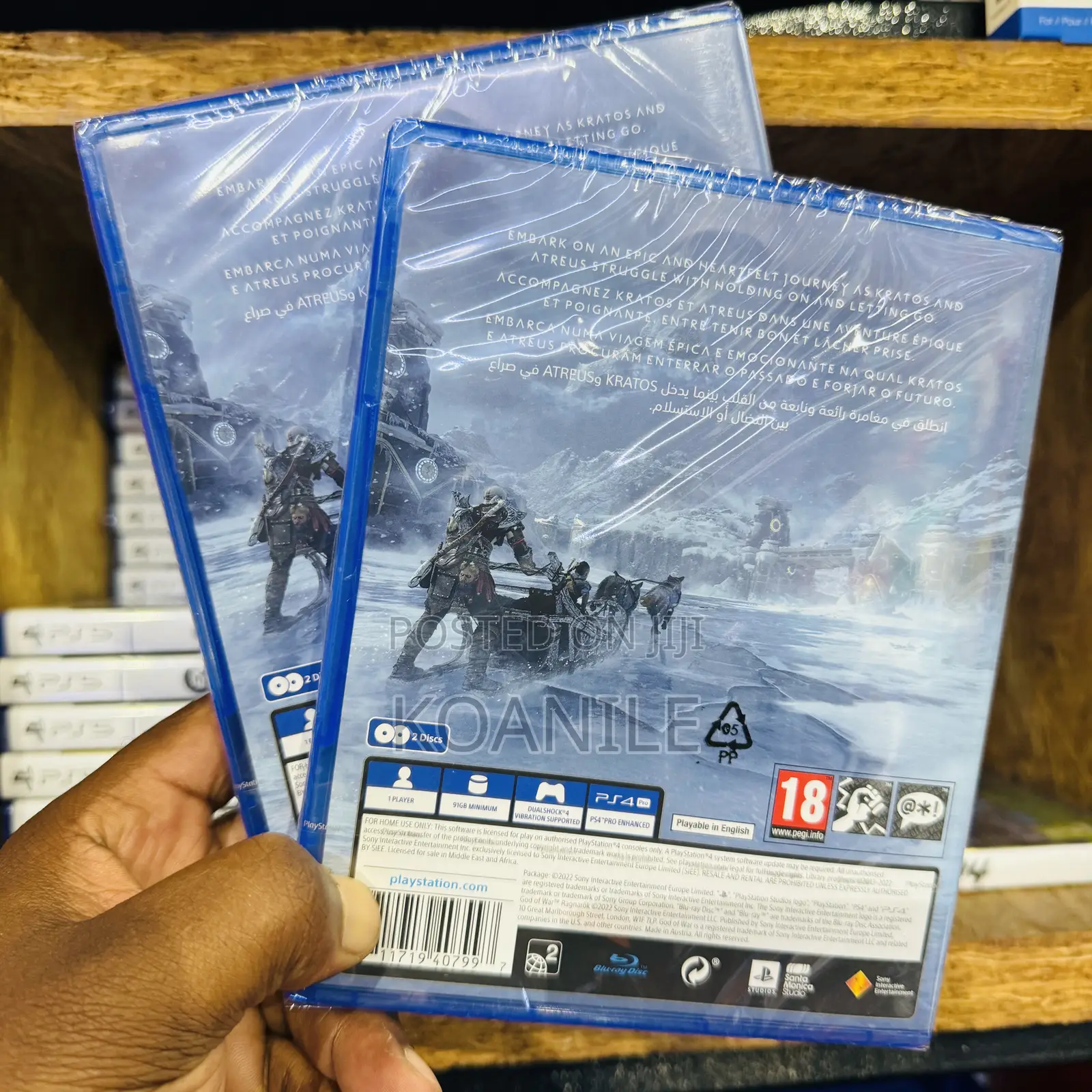 PS4 God of War Ragnarok (New)