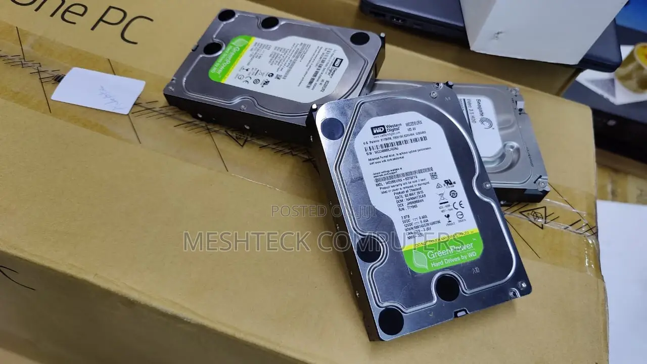 1TB Western Digital Green Power Hdd's