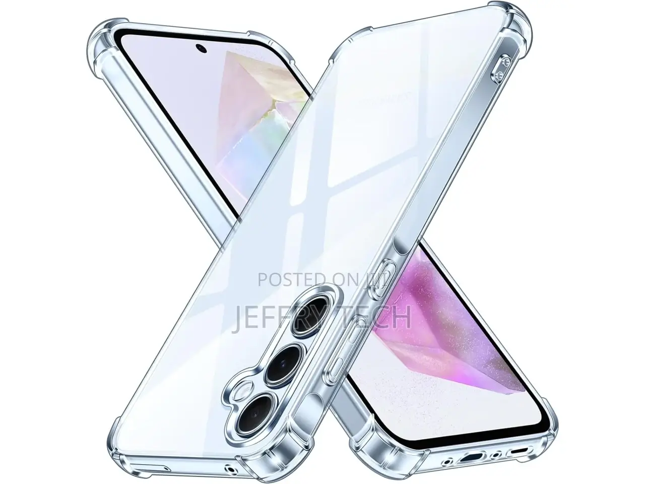 Samsung Galaxy A35 5G Case Crystal Clear Case Bumper Transpa