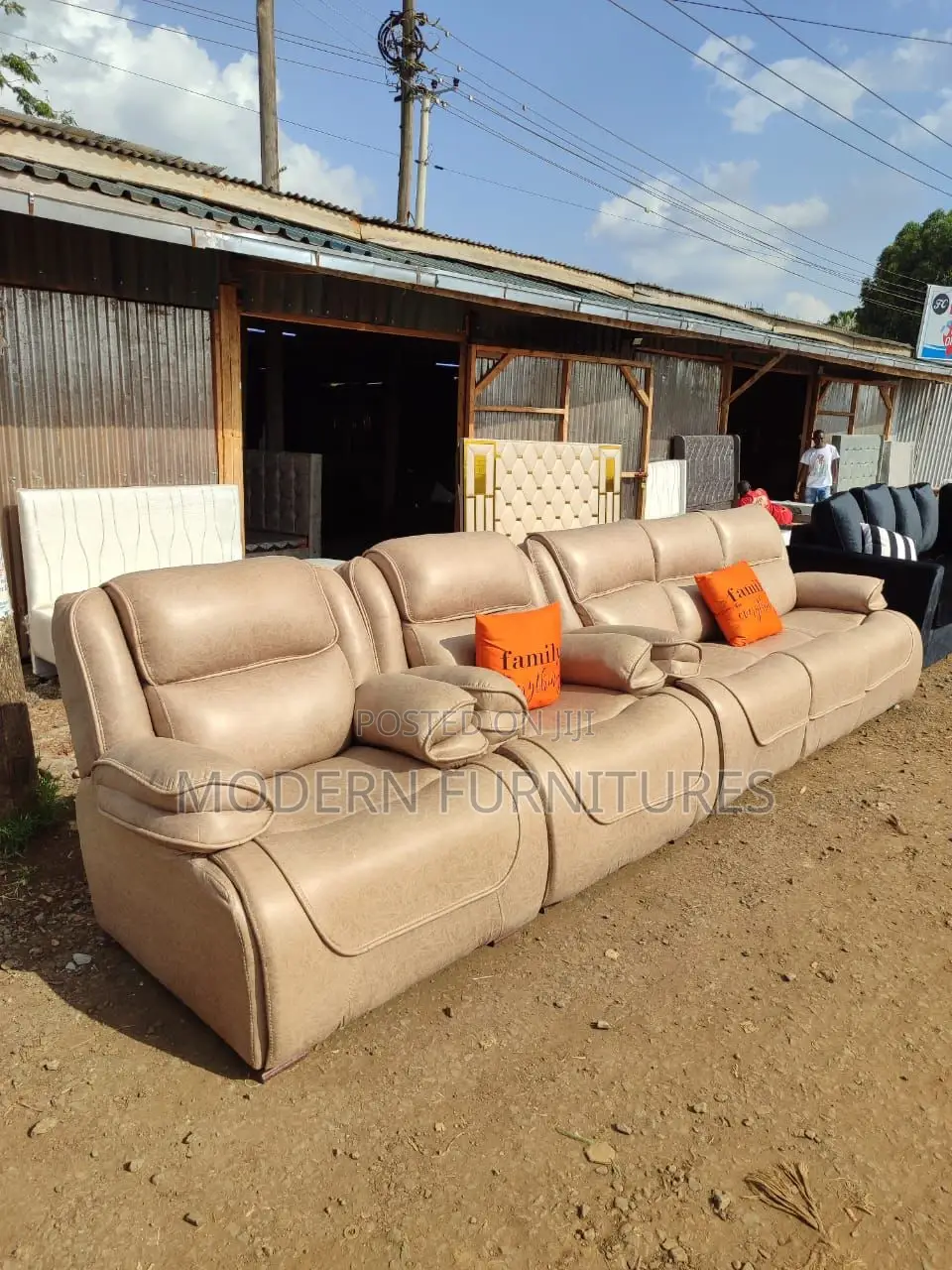 5 Seater Reclinerlike Sofa
