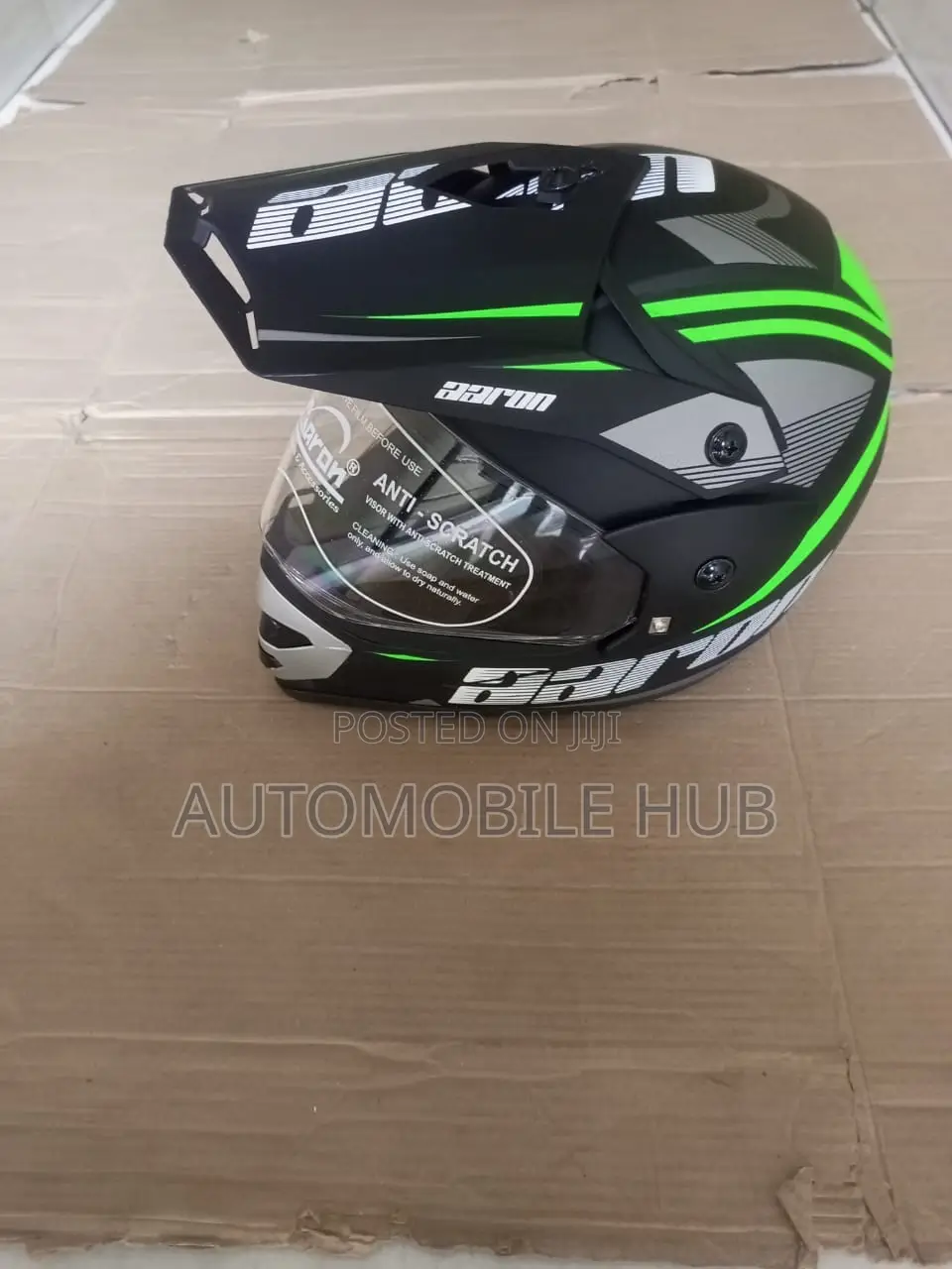 Blue Black Aaron Offroad Riding Helmets