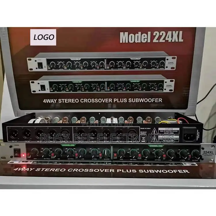 4way Stereo Crossover Plus Subwoofer