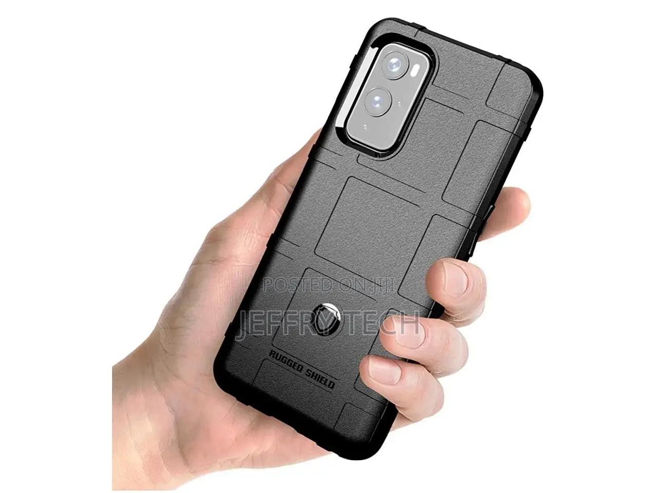 Oneplus 9 Rugged Shield Anti-Shock Case Black