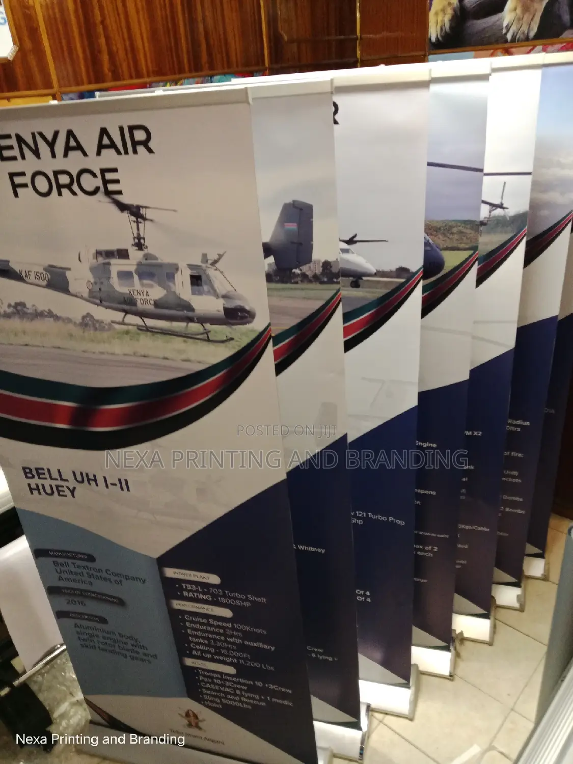 Portable Broadbase Roll Out Banners With Carrying Bag
