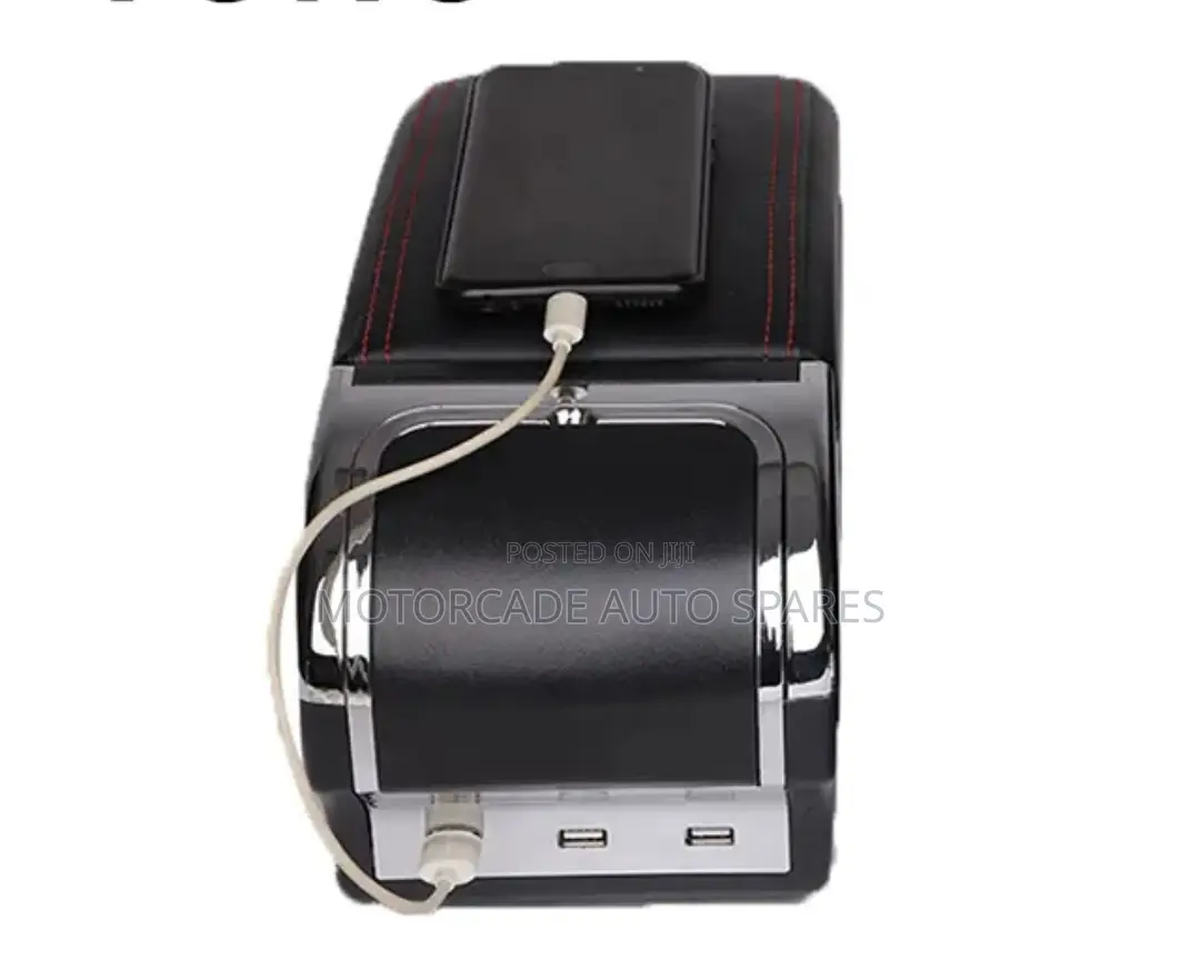 Universal Armrest With Charging Pots