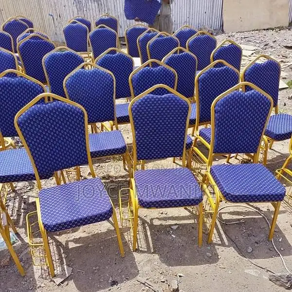Conference Blue Chairs