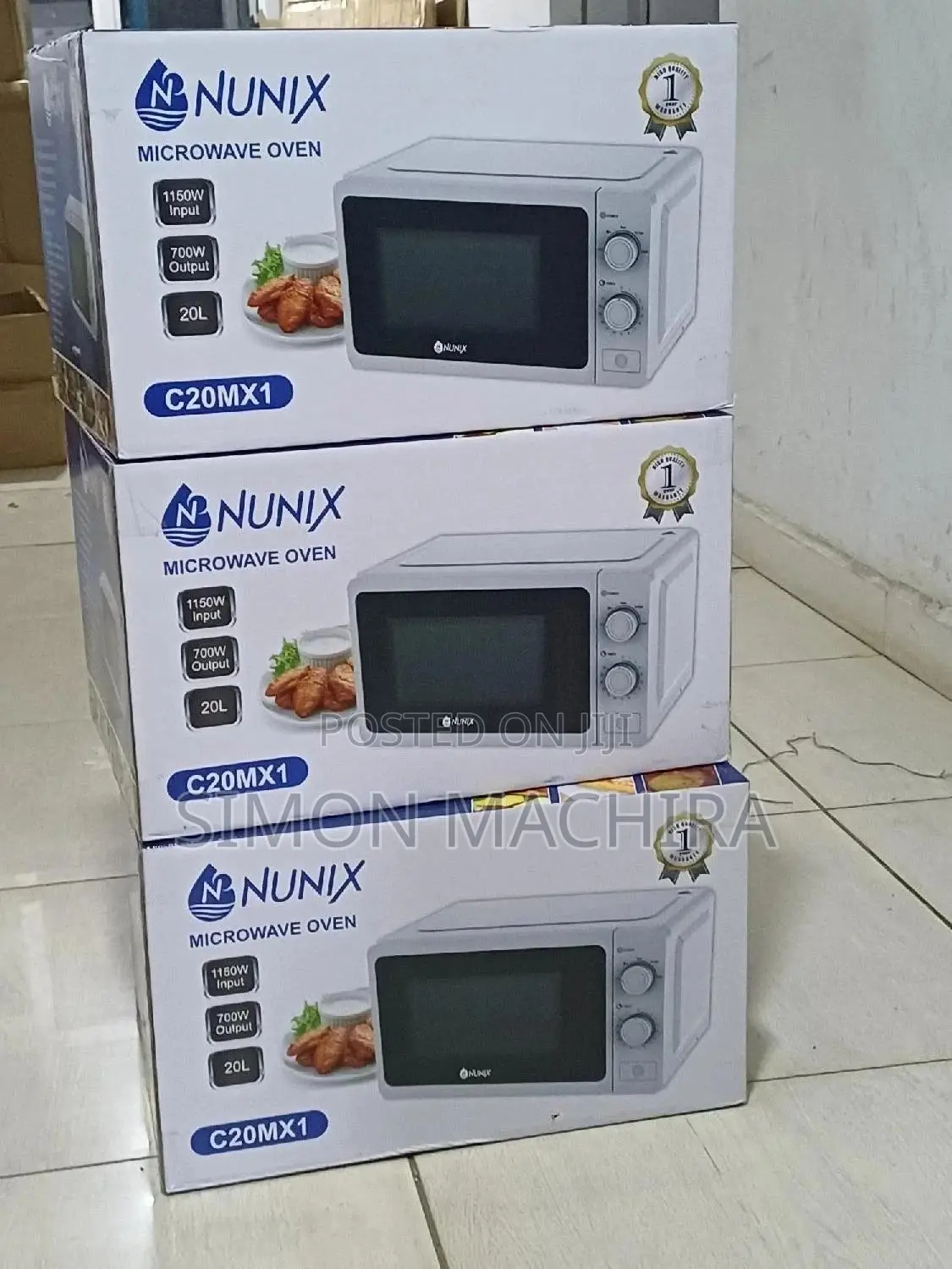 Nunix Manual Microwave 20ltr