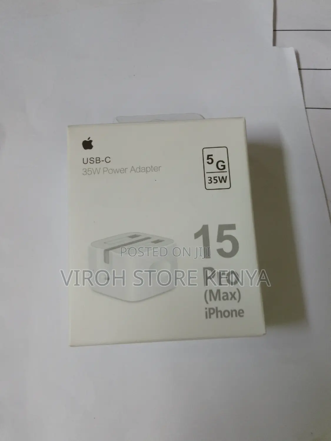 USB C 35 Watts Apple Charger iPhone 15 Pro Max Adapter