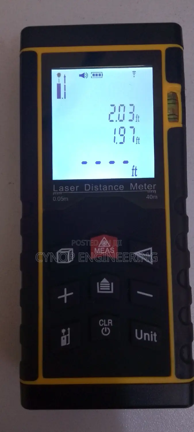 40m Laser Distance and Area