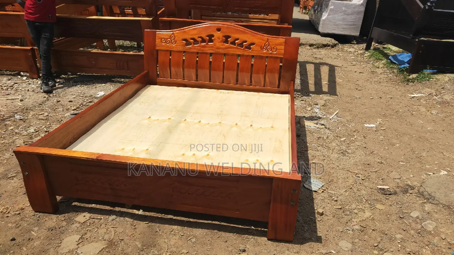 Pure Mahogany Bed