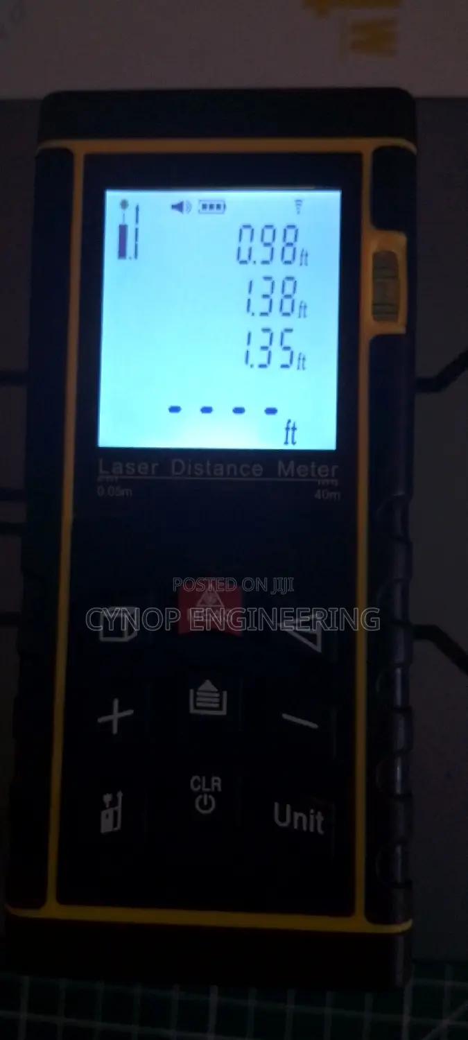 Laser Measure for Precision Measurements