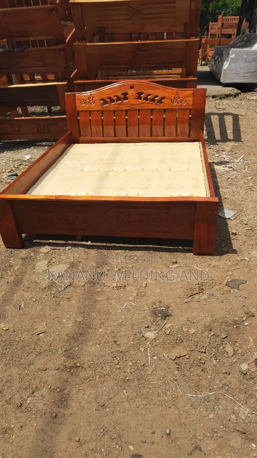 Pure Mahogany Bed