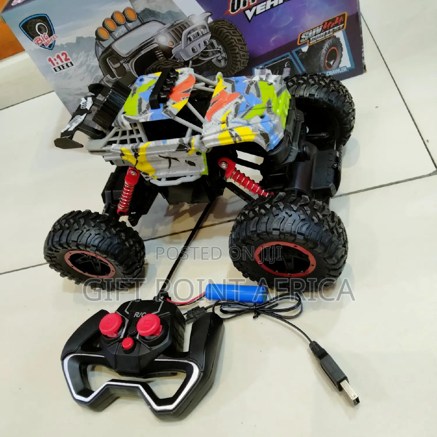 Rechargeable Big Foot Monster Truck for Kids