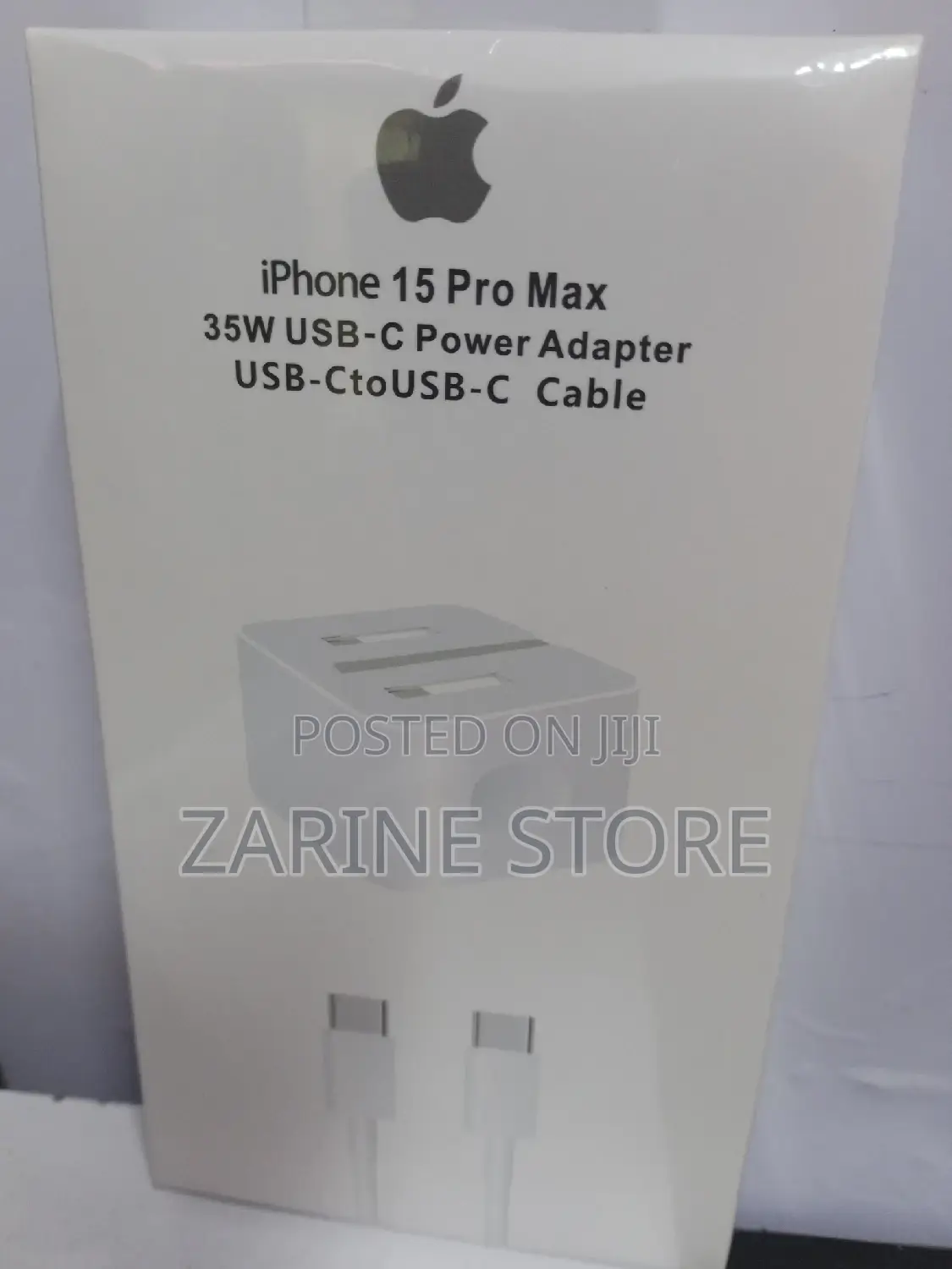 iPhone 15 Pro Max 35watts USB-C Power Adapter, Fast Charging