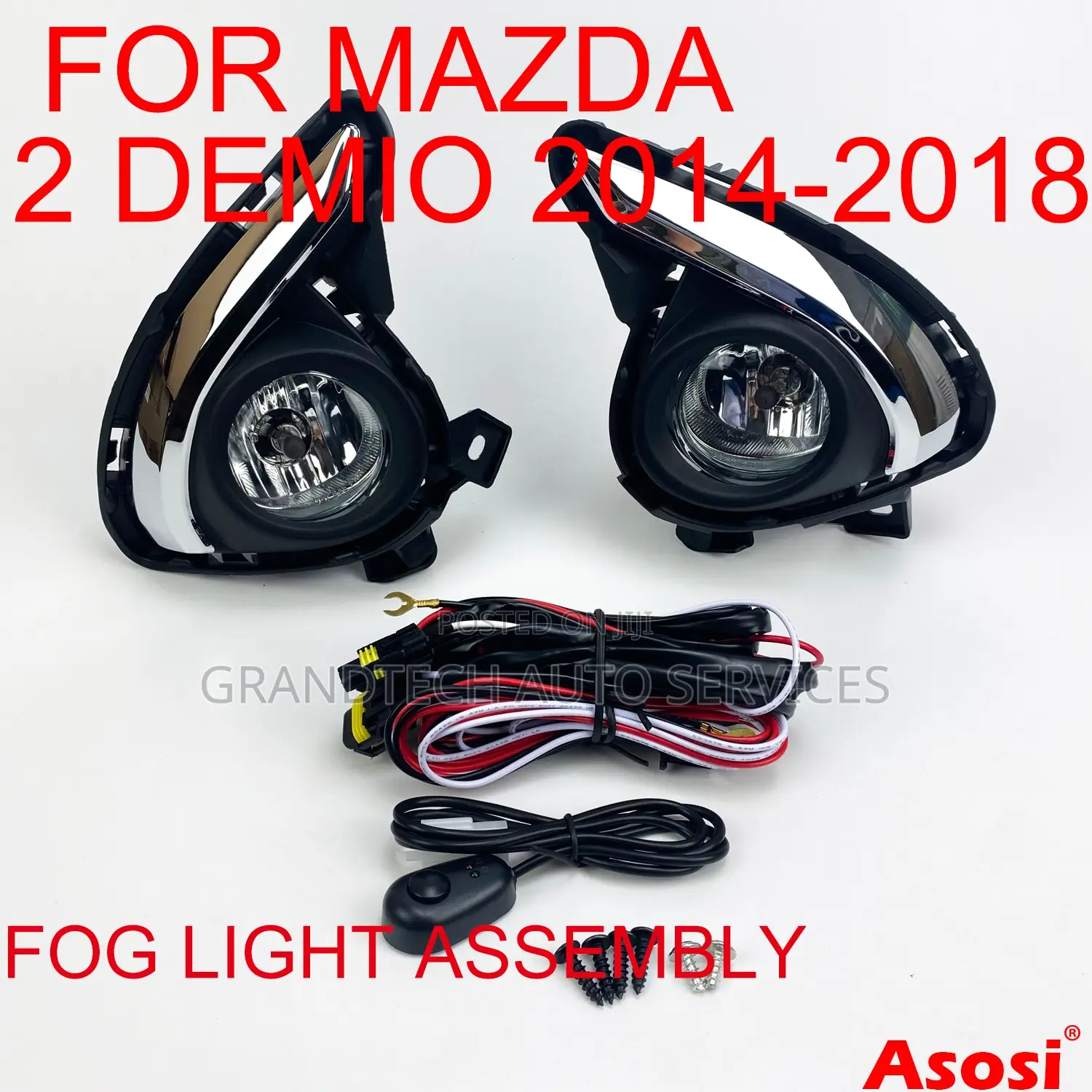 Mazda Demio 2015,2016,2017 Foglights