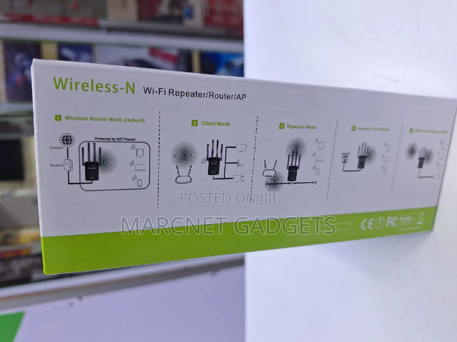 Pixlink 4 Antenna Wifi Repeater Extender