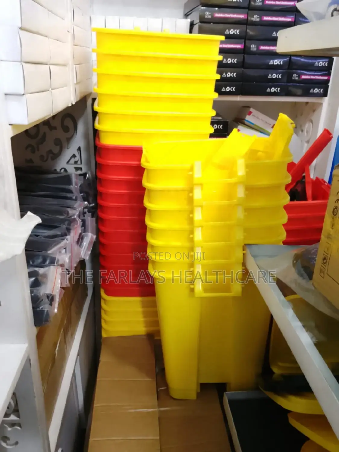 Pedal Bins Colour Coded 30L