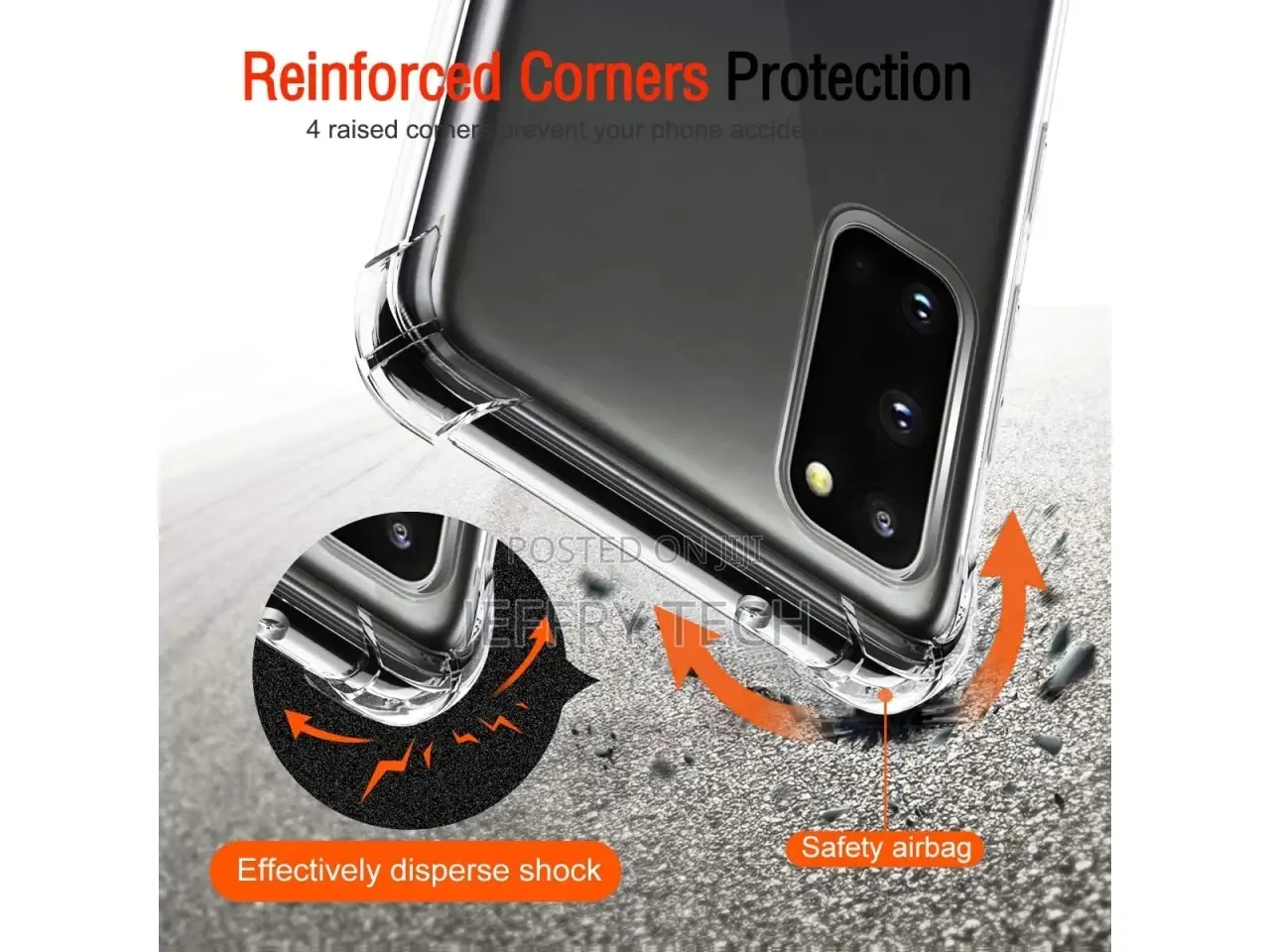 Samsung Galaxy S20 Case Crystal Clear Case Bumper Transparen