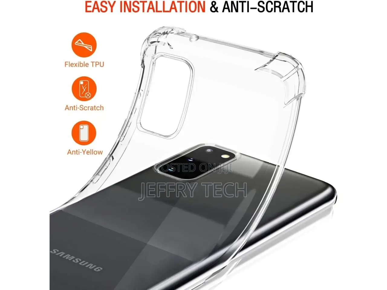Samsung Galaxy S20 Case Crystal Clear Case Bumper Transparen