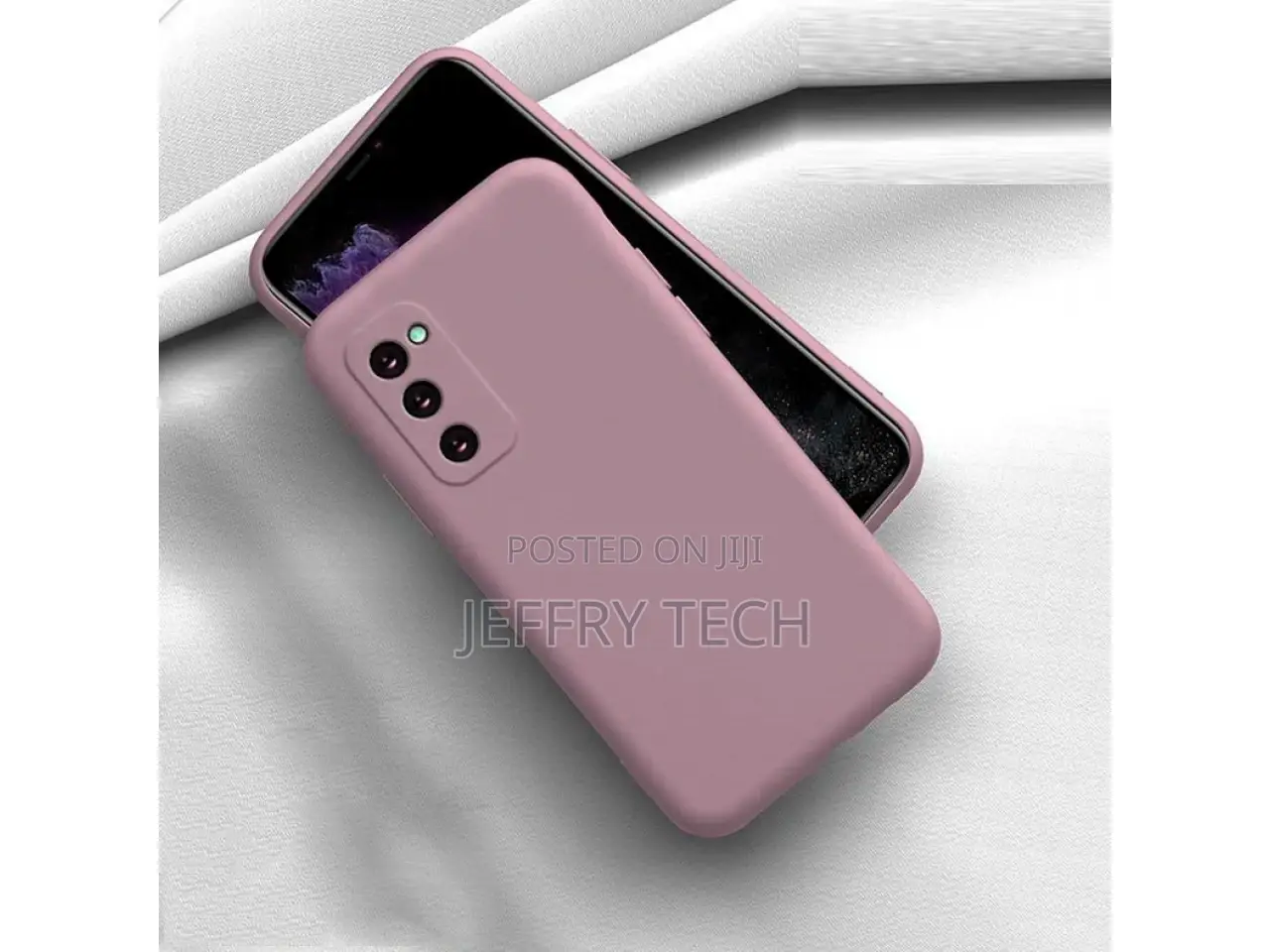 Samsung Galaxy S20 FE Liquid Silicone Case Cover Pink