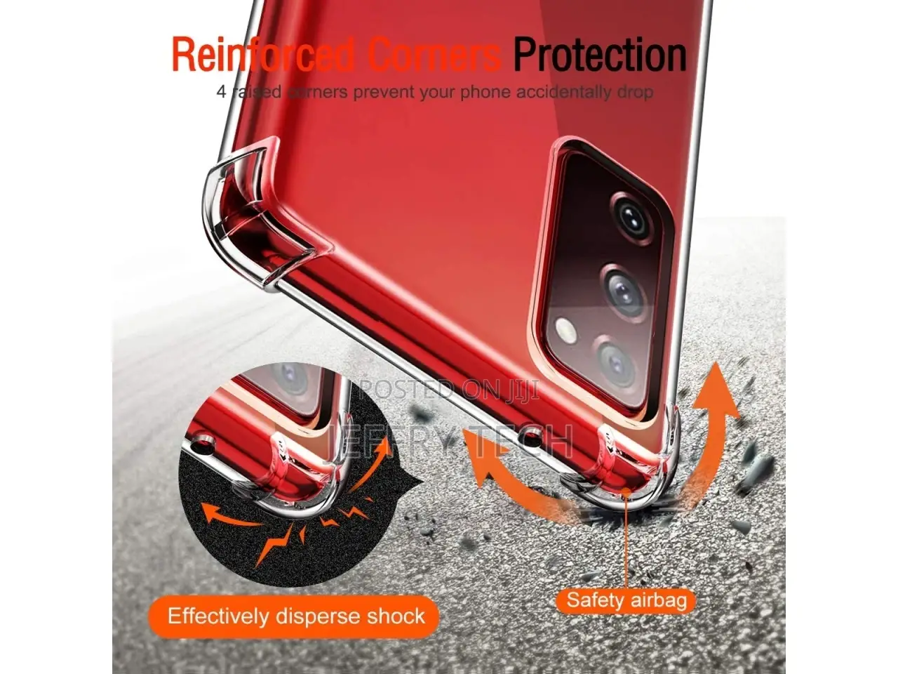 Samsung Galaxy S20 FE Case Crystal Clear Case Bumper Transpa