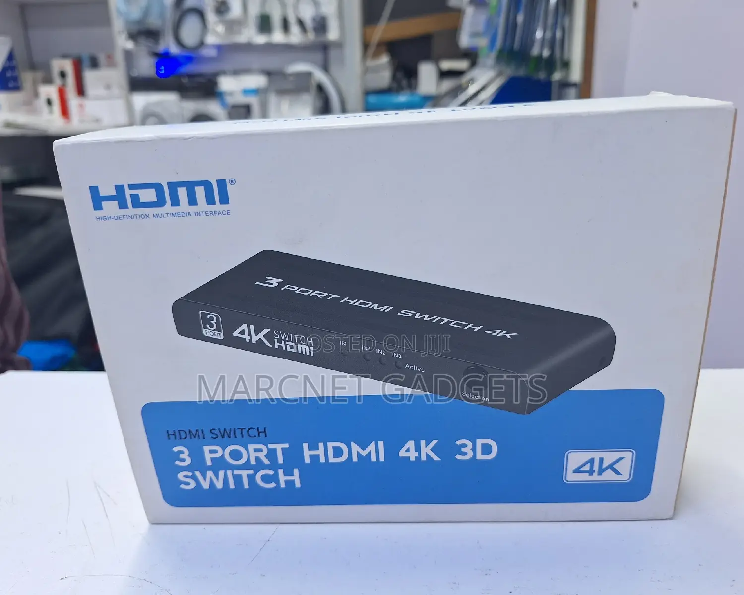  Hdmi Switch 3 to 1with External Power and Remote