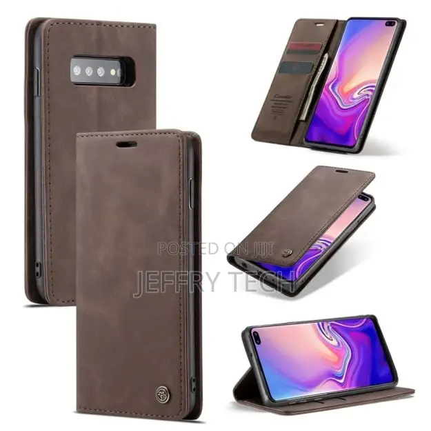 Caseme Samsung GALAXY S10 Auto-Absorbed Leather Flip Case -