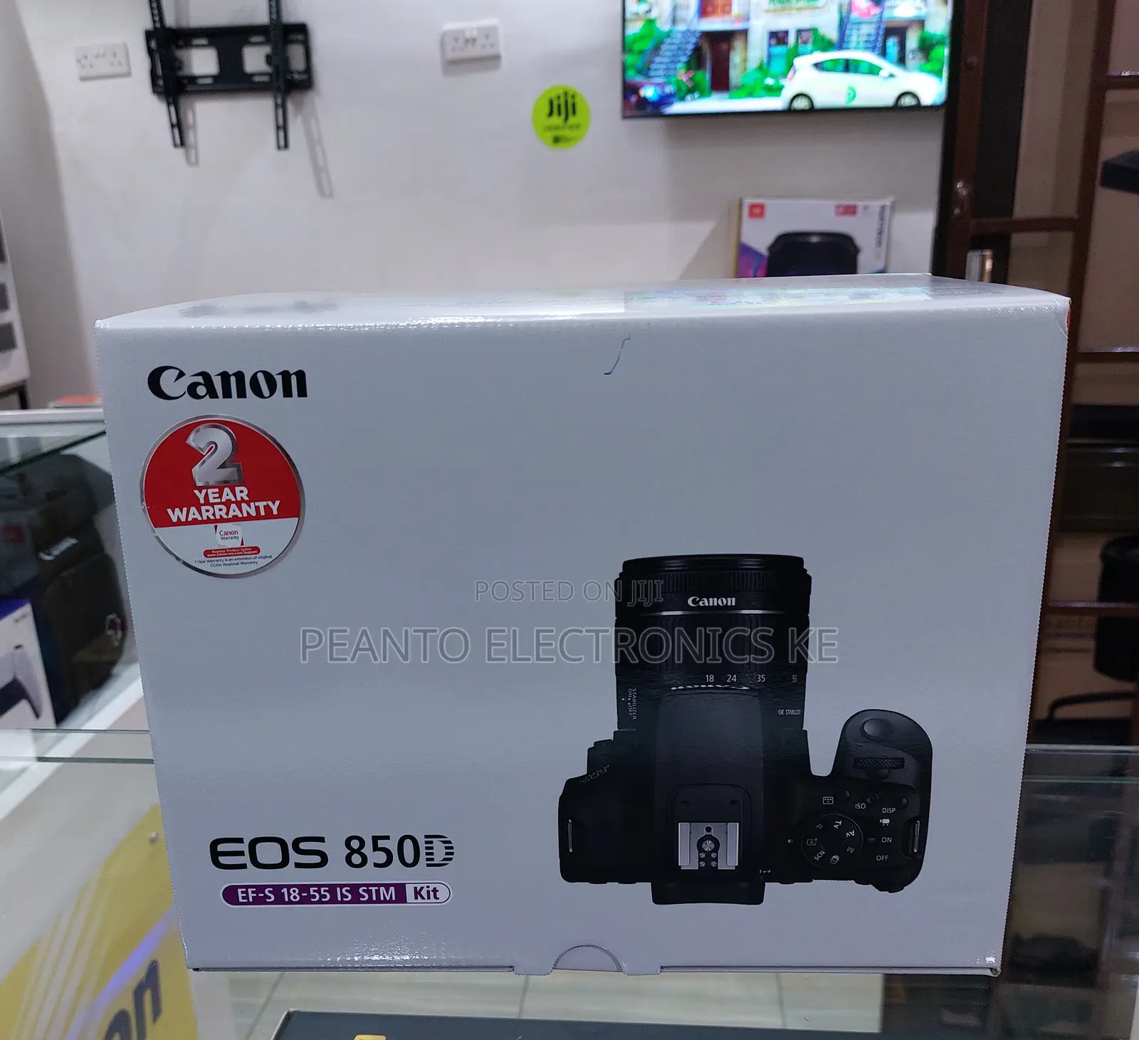 Canon EOS 850D DSLR Camera With 18-55mm STM Lens