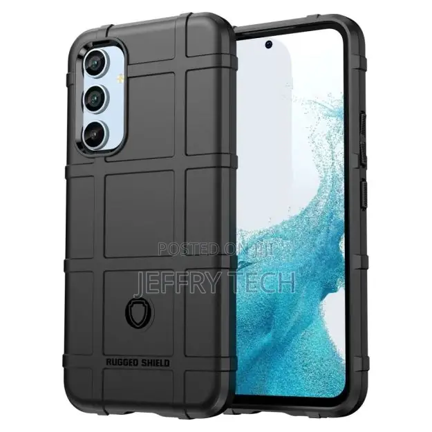 Rugged Shield Case - Samsung GALAXY A54 - Black