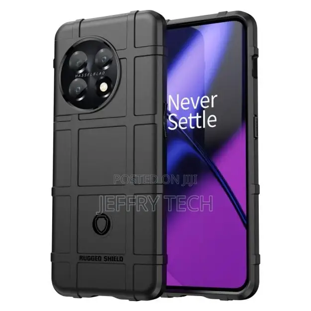 Rugged Shield Case - Oneplus 11 - Black