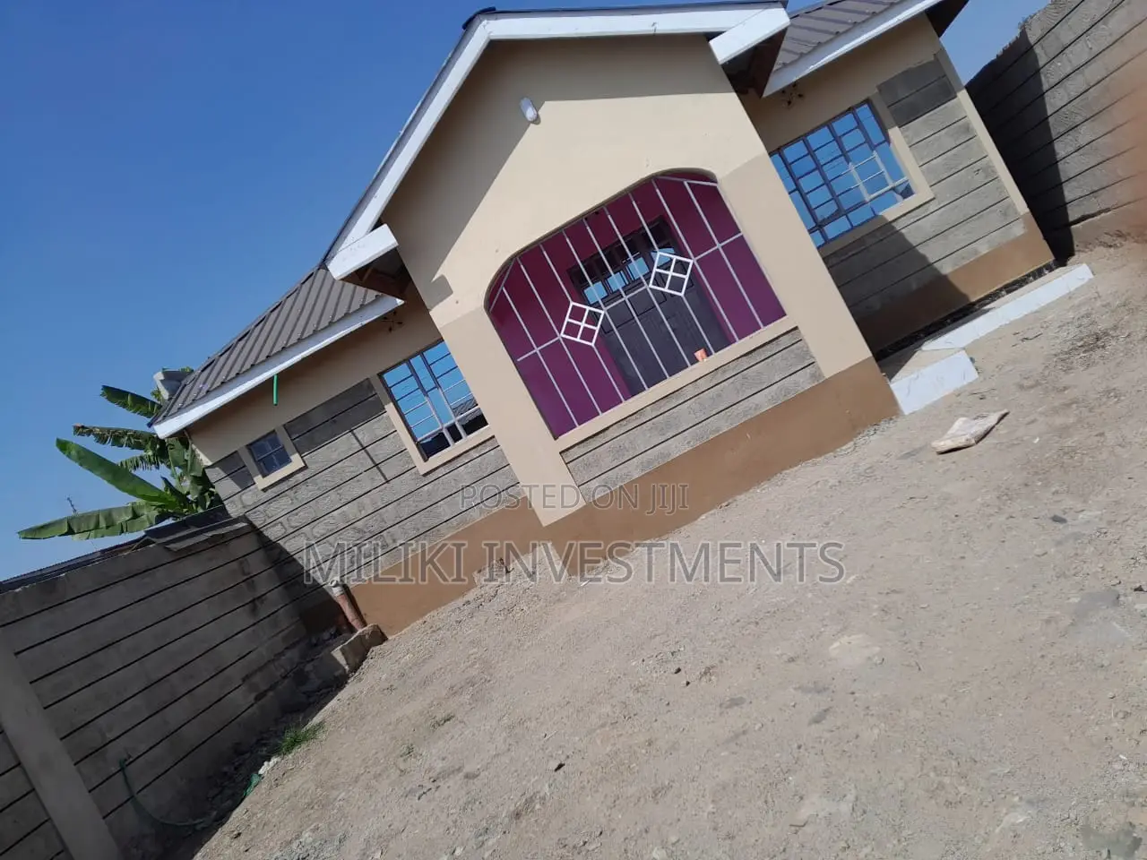 Furnished 3bdrm Bungalow in Malaba, Witethie for sale