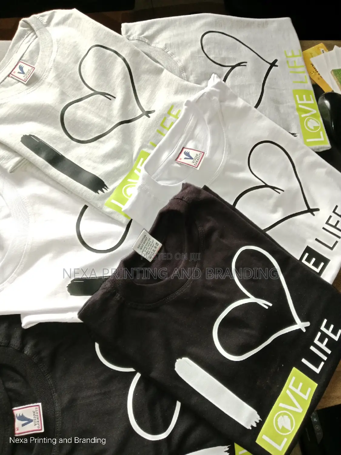 Custom Printed Round Neck Tshirt