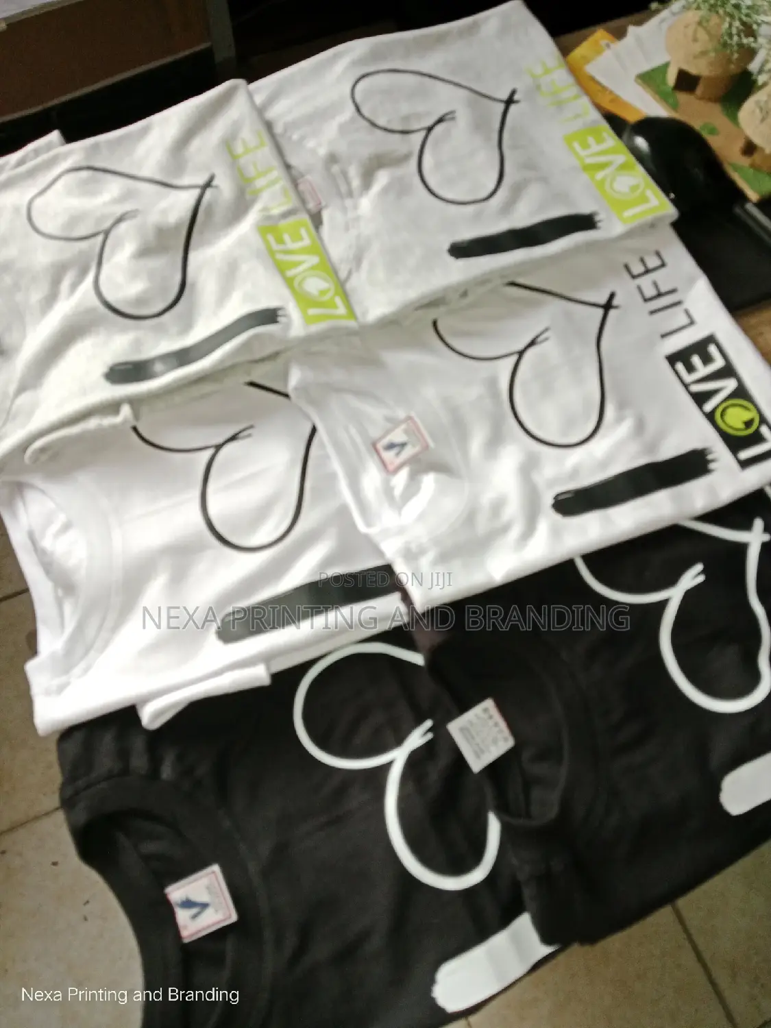 Custom Printed Round Neck Tshirt