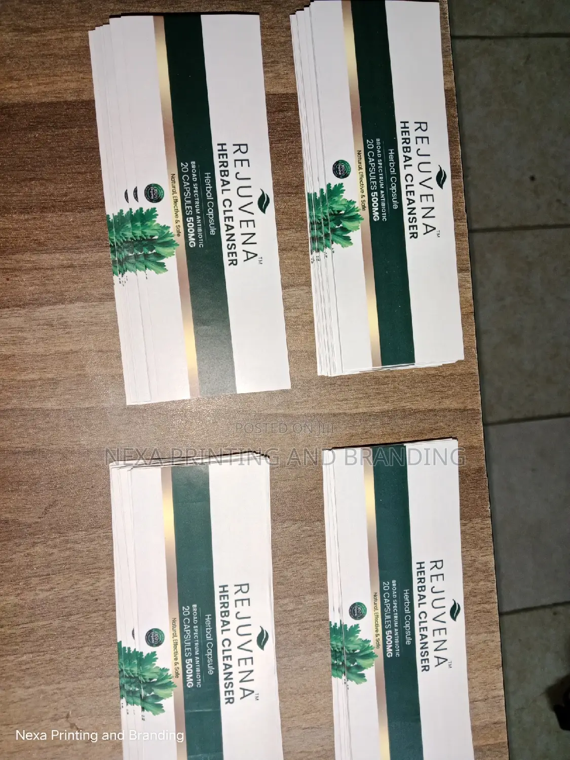 Product Package Labels and Stickers