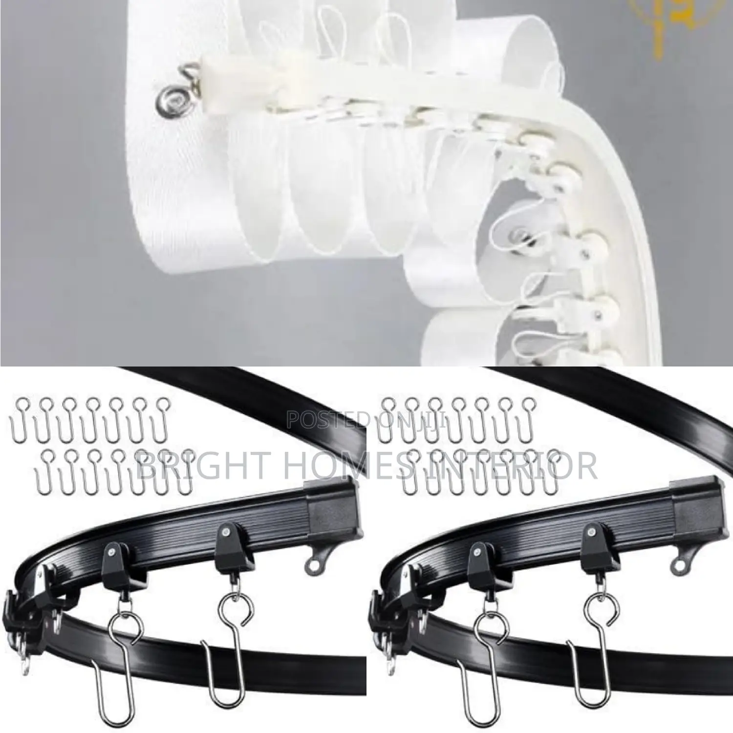 Bendable Curtain Rails Hospital Rails Mosquito Net Rails